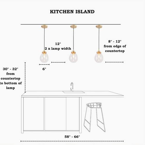 How High to Hang a Pendant Light Over an Island: Expert Tips