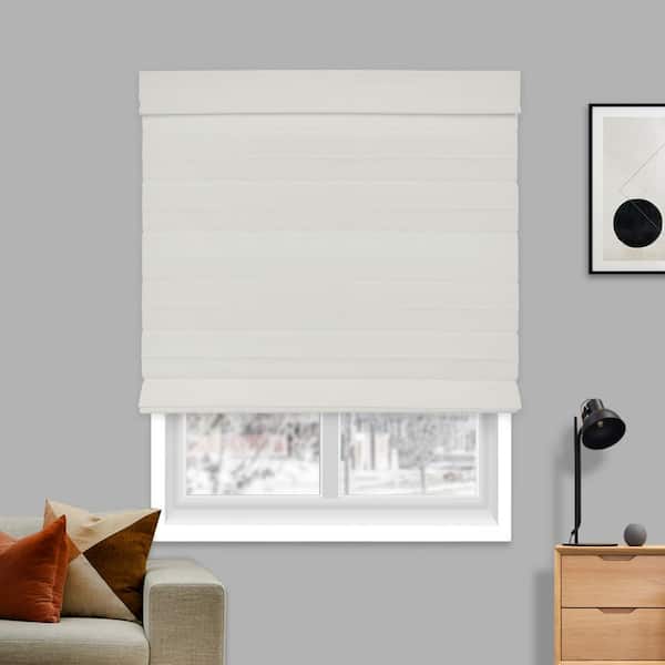 Chicology Cut-to-Size Daily Kashmir Cordless Light Filtering Privacy Polyester Roman Shade 39 in. W x 48 in. L