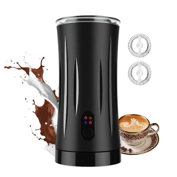 JFVKAF 4-in-1 Electric Milk Frother and Steamer for Coffee, Hot or