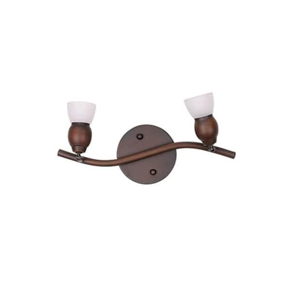 Cambridge 2-Light Oil-Rubbed Bronze Track Lighting Kit