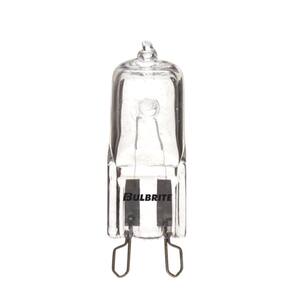 Halogen Mini 25-Watt T4 Light Bulb with Bi-Pin (G9) Base, Clear, 2900K, (5-Pack)