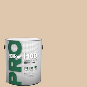 1 gal. #N260-2 Almond Latte Semi-Gloss Interior Paint