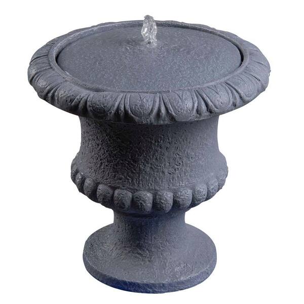 Unbranded 12 in. Garden Urn Solar Table Top Fountain