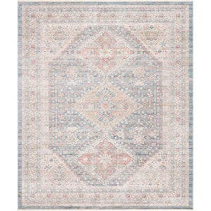 Noble Elizabeth Blue 9 ft. x 11 ft. 3 in. Area Rug