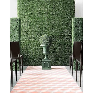 Gorgeous Home Artificial Boxwood Hedge Greenery Panels 20 in. x 20 in. / Piece (Set of 24-Piece)