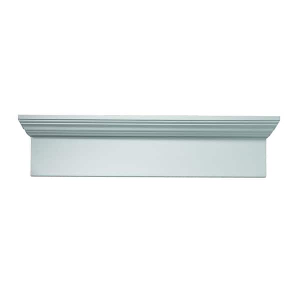 Fypon 44-1/2 in. x 9 in. Polyurethane Window and Door Crosshead