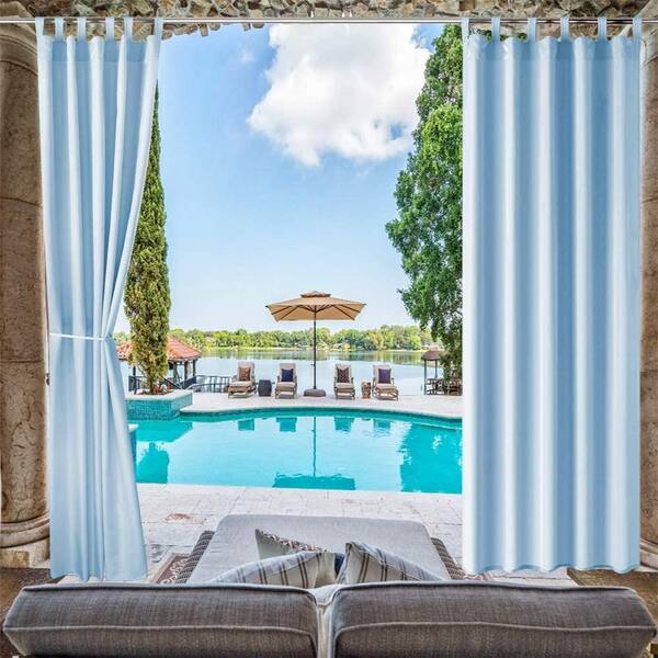 Pro Space Patio Outdoor Curtain 50, How Wide Are 84 Inch Curtains