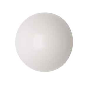 White Soft Dome Door Stop (2-Pack)