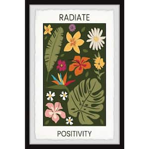 Radiate Positivity by Marmont Hill Framed Nature Art Print 18 in. x 12 in.