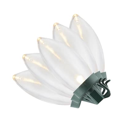 65.3 ft. 100-Light Warm White Super Bright C9 LED Lights