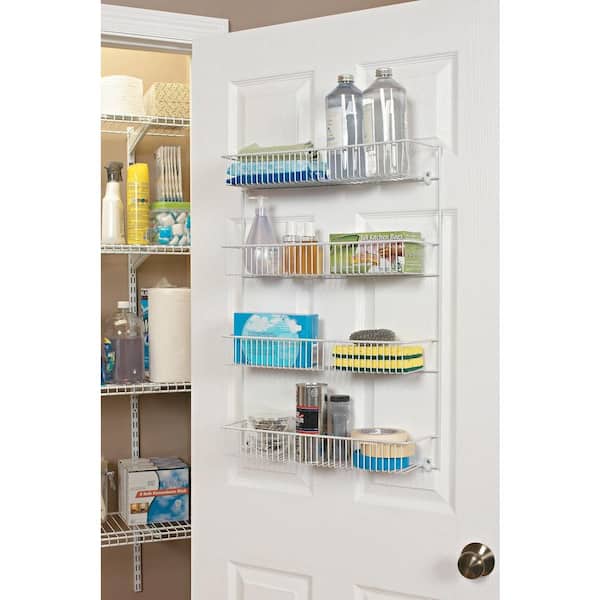 19 in. wide 4-Tier Storage Rack