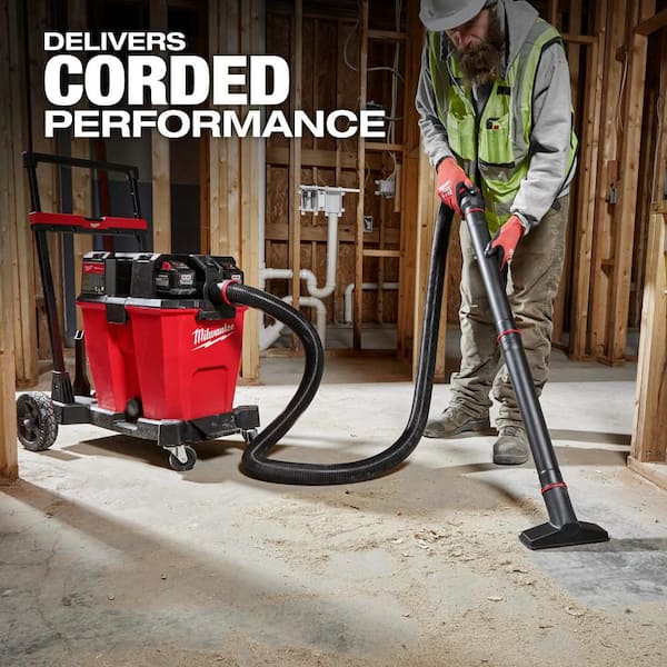 Milwaukee M18 FUEL 12 Gallon Cordless DUAL-BATTERY Wet/Dry Shop