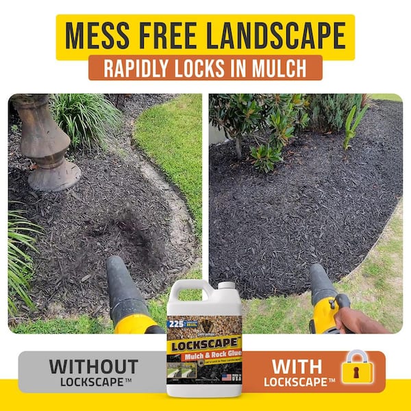 64 oz. Outdoor Mulch and Rock Glue Concentrate for Landscaping
