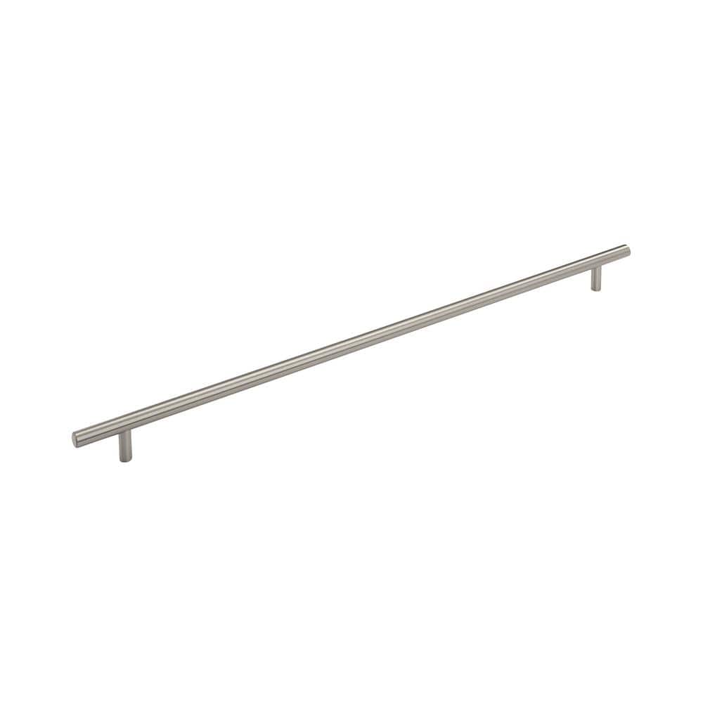 Bar Pulls 18-7/8 in. (480mm) Center-to-Center Satin Nickel Bar Cabinet Pull price history on PriceWatchPro