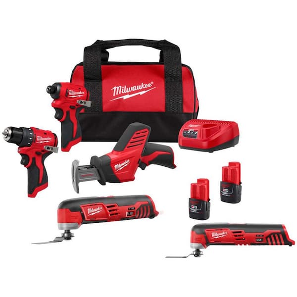 M12 FUEL 12V Lithium-Ion Brushless Cordless Subcompact Brushless 2-Tool Combo Kit With Multi Tool