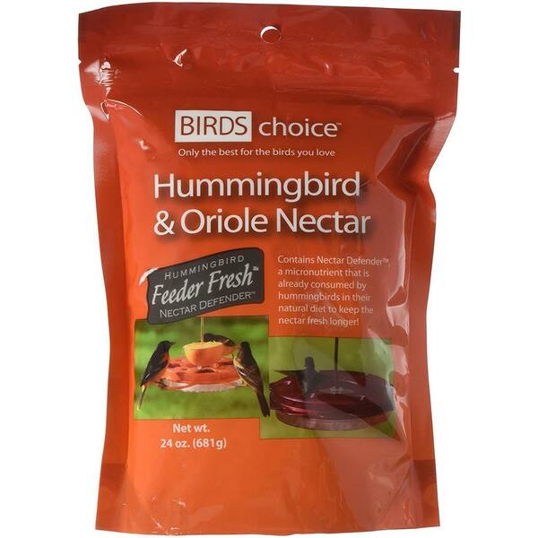 BIRDS choice Hummingbird and Oriole Nectar Plus Nectar Defender 24 oz