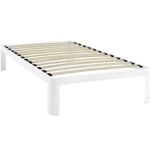 Corinne White Twin Bed Frame
