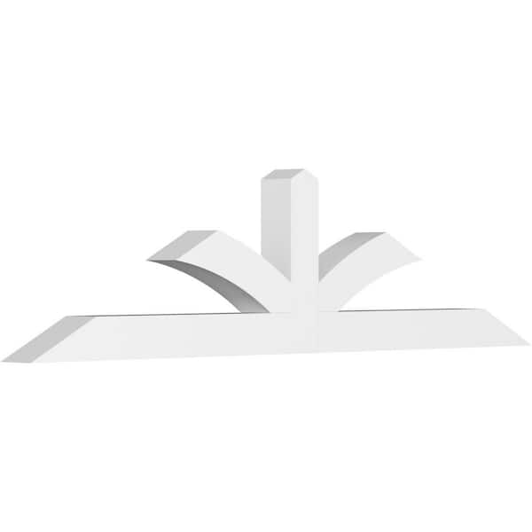 Ekena Millwork Richland 72 in. W x 18 in. H x 4 in. D Signature Polyurethane Bracket