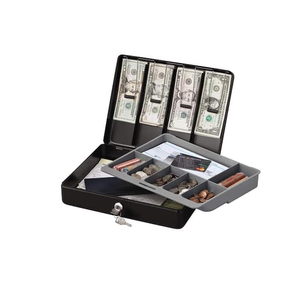 SentrySafe 0.2 cu. ft. Money Safe Deluxe Cash Box DCB-1 - The Home