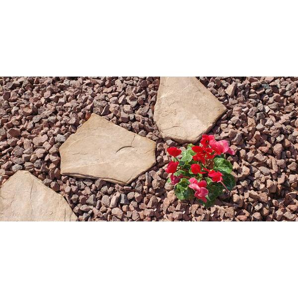 Earth Irregular Concrete Stepping Stone Pathway Pack (32-Piece)