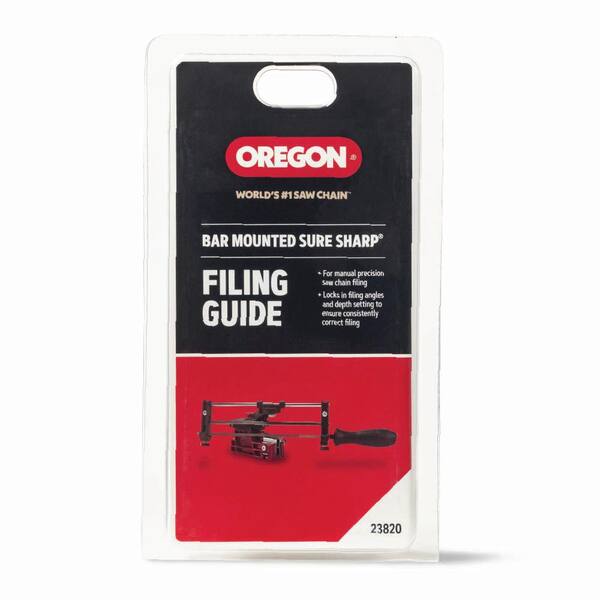 Oregon Chainsaw Filing Guide, Bar Mount Design, Assists with Filing