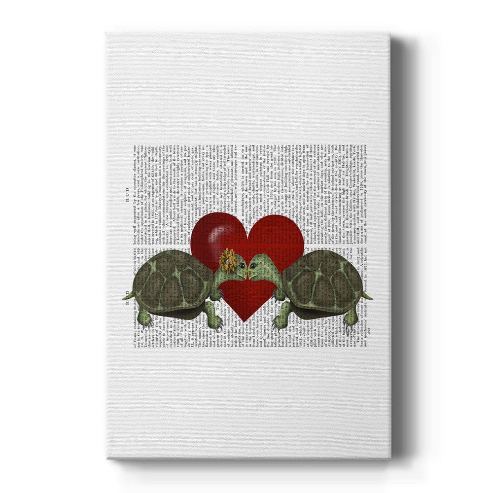 Turtle Kiss By Wexford Homes Unframed Giclee Home Art Print 60 in. x 40 in. price history on PriceWatchPro