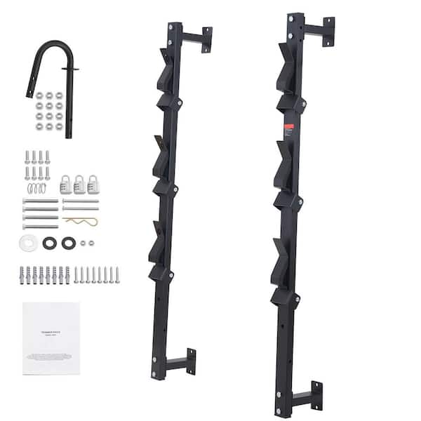 Trimmer Rack, 3 Place Weeder Trimmer Rack, 160 lbs. Payload Capacity Trim Holder Trailer Rack Trailer Kit
