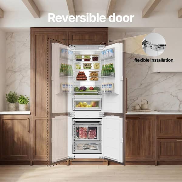 Ca'Lefort 22 in. 9.7 cu. ft. Panel Ready Bottom Freezer
