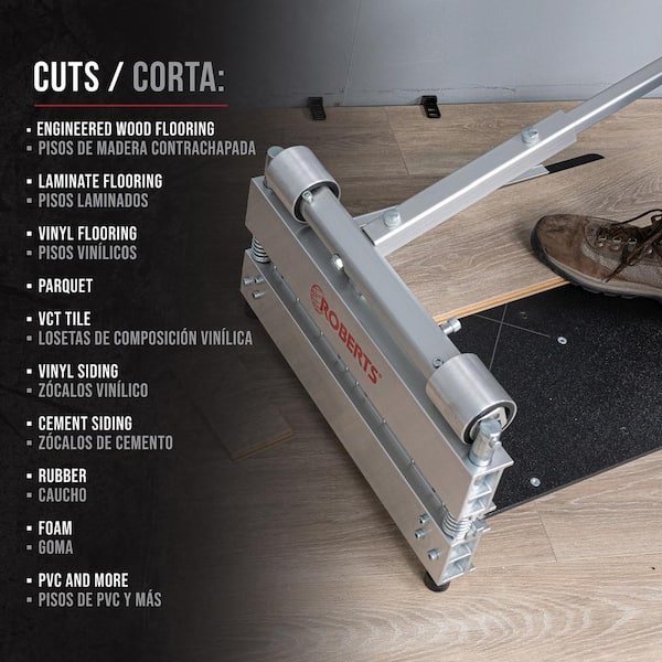 ROBERTS 18 in. Tungsten Steel Blade PrecisionCuts Pro Multi-Floor