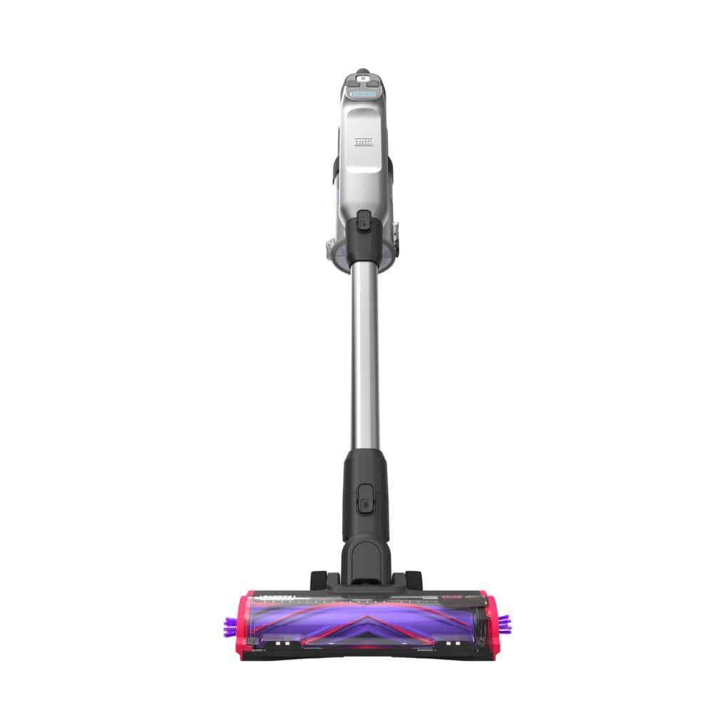 Black Convertible Cordless Stick Vacuum with LED Floor Lights