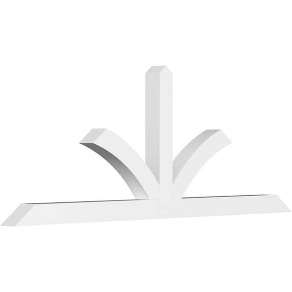 Ekena Millwork Richland 84 in. W x 31.5 in. H x 4 in. D Signature Polyurethane Bracket