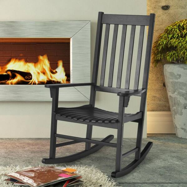 Wooden discount porch rocker