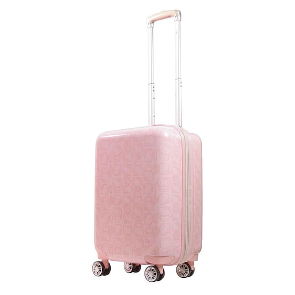 Ful Hello Kitty Pose All Over Print 21 in. Hard-Sided Luggage in Pink
