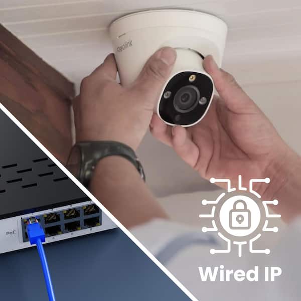 Reolink 8CH 5MP Seguridad: Kit Cámaras IP Con NVR 2TB