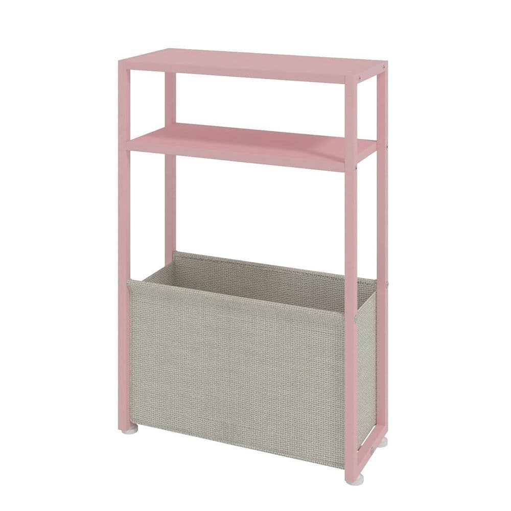 倉敷意匠　サボンラック　ローズ Pink 15.7 in. x 25.5 in. Wood Freestanding Magazine Rack