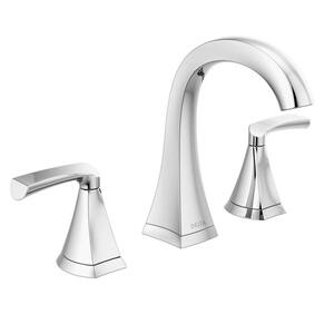 Pierce 8 in. Widespread 2-Handle Bathroom Faucet in Chrome