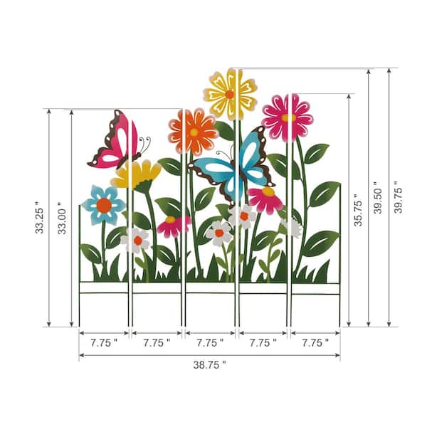 Garden Flower Deco Stickers – Estarcase