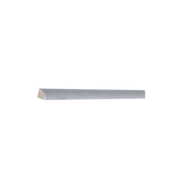 LIFEART CABINETRY Anchester Series 96 in. W x 0.75 in. D x 0.75 in. H Quarter Round Molding Cabinet Filler in Gray