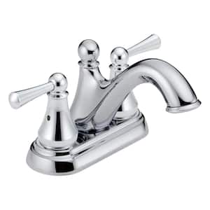 Haywood 4 in. Centerset 2-Handle Bathroom Faucet in Chrome