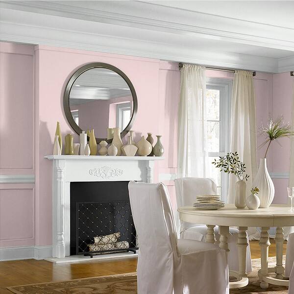 BEHR MARQUEE 1 qt. #S140-1 Radiant Rose Matte Interior Paint & Primer  145004 - The Home Depot