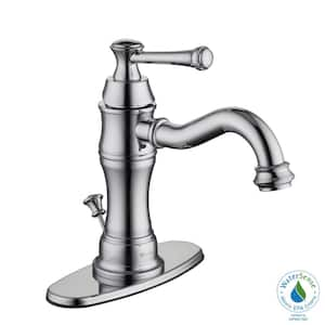 Warnick Single Hole Single-Handle Bathroom Faucet in Chrome