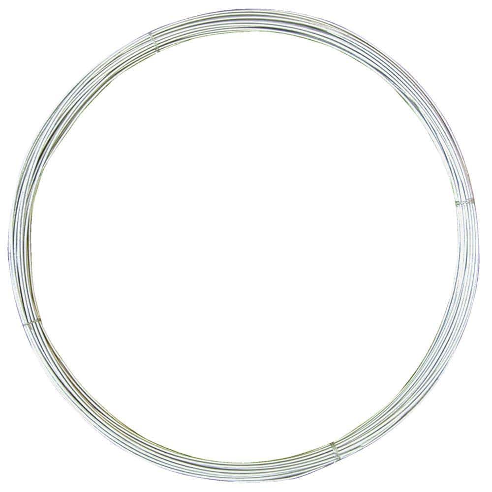 Everbilt Chain Link Fence 170 ft. 9-Gauge Galvanized Steel Tension Wire  328787DPTEB - The Home Depot