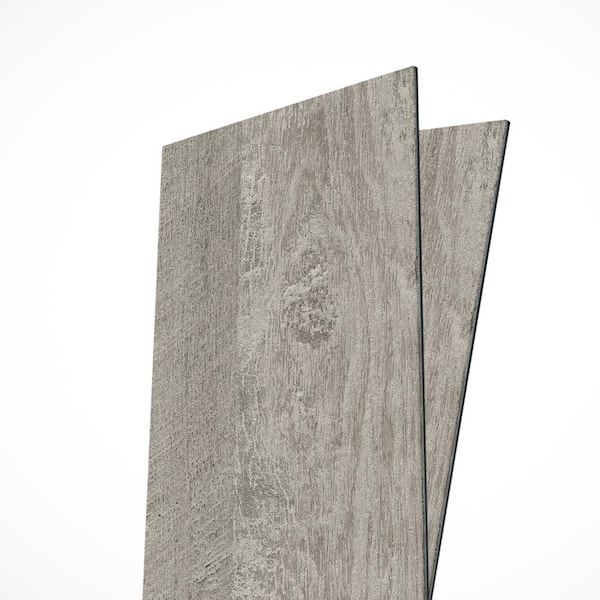 Ash Oak Gray 5 in. x 46.5 in. Peel and Stick Faux Wood Renoboard (12-Pack, 22 sq. ft.)