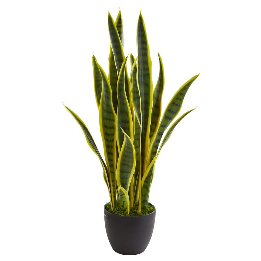 Tiny Green and Yellow Plastic Succulent Faux Potted Plant
