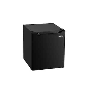 17.13 in. 1.6 cu.ft. Mini Refrigerator in Black without Freezer