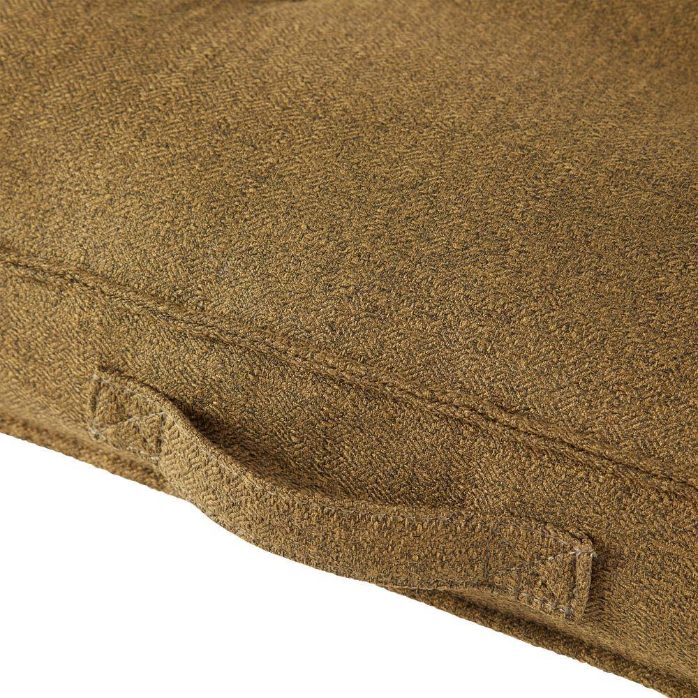 Greendale 24" Square Tufted Polyester Floor Pillow