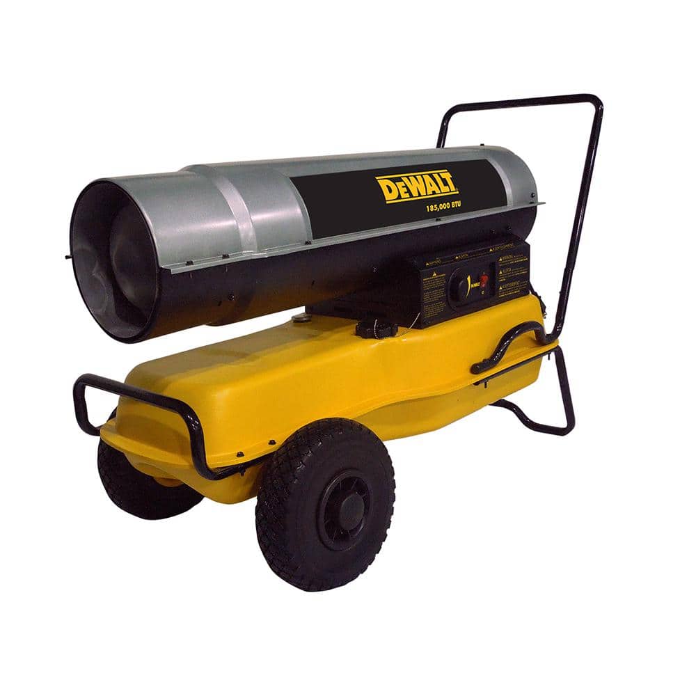 DEWALT 185,000 BTU Forced Air Kerosene Outdoor Heater DXH185KT