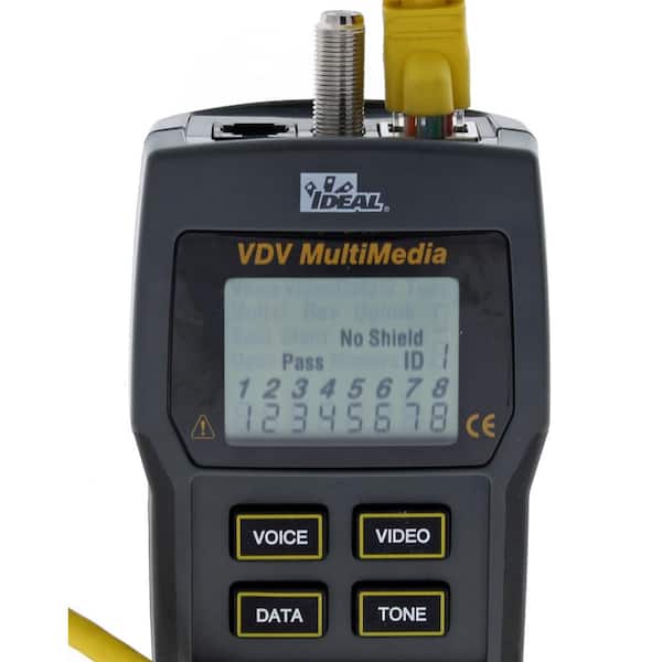 Ideal VDV Multimedia Cable Tester for sale online 