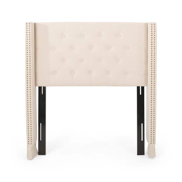 Noble House Tourmaline Beige Twin Headboard