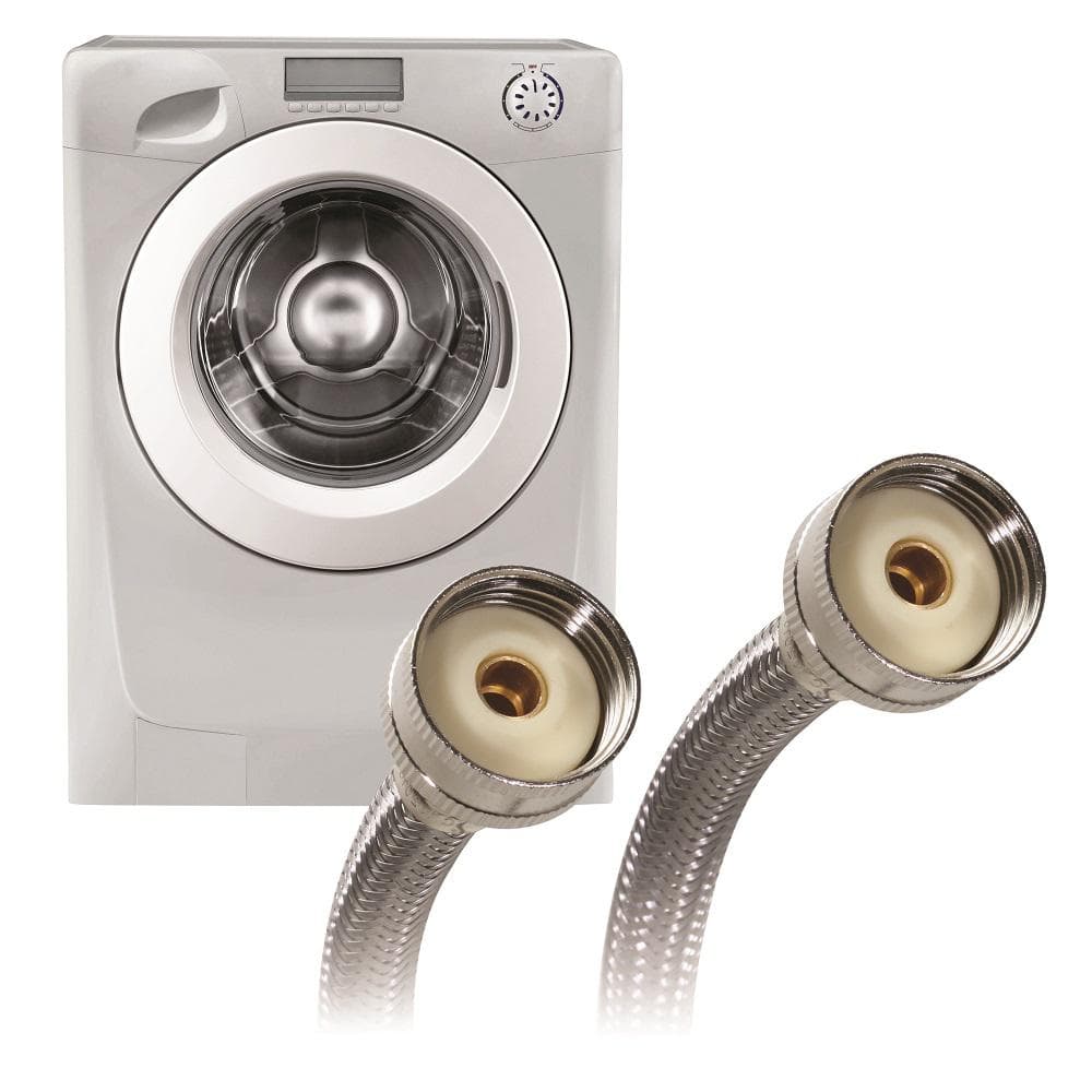 48-Inch Stainless Steel Washing Machine Connector Hose